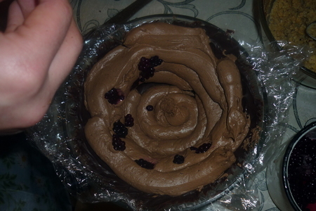 Торт-десерт "шоколадный купол": шаг 14