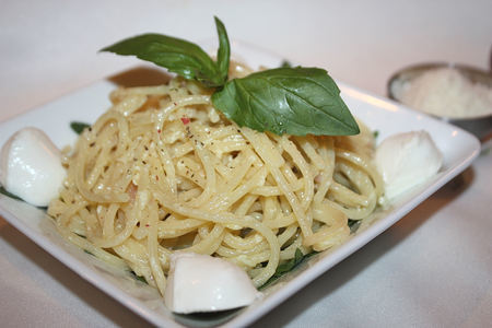 Спагетти в сливочно-лимонном соусе: шаг 7