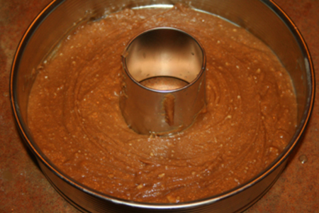 Шоколадный кекс с творожным кремом: шаг 1