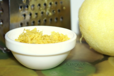 Лимонно-маковые оладьи с малиновым соусом: шаг 1