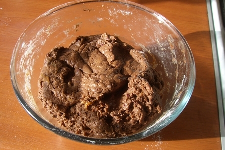 Шоколадно-цитрусовое печенье: шаг 4