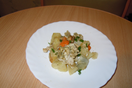 Рагу из курицы с овощами: шаг 10