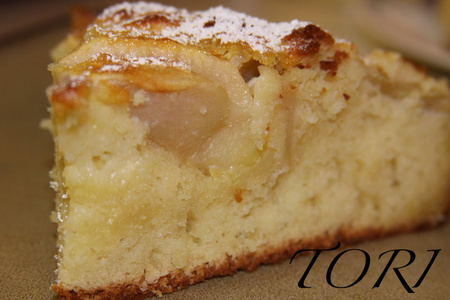 Французcкий ,очень сочный яблочный пирог: шаг 8