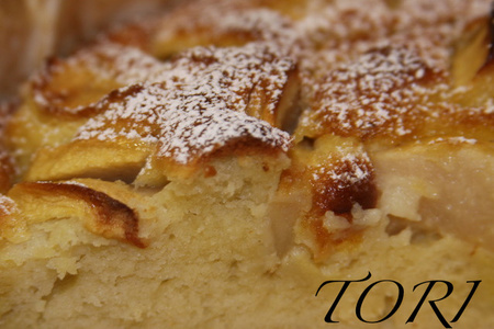 Французcкий ,очень сочный яблочный пирог: шаг 9