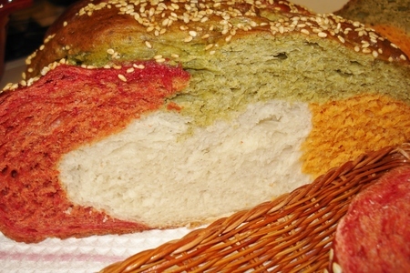 Овощной хлеб "delisious" наивкуснейший. наслаждение и здоровье!: шаг 9
