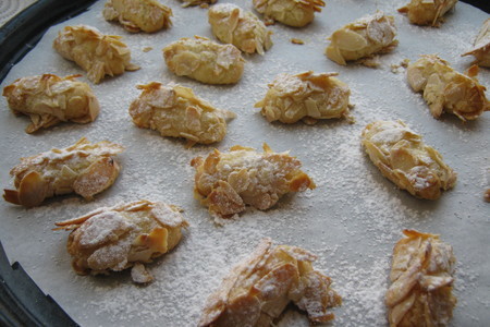Миндально-цитрусовое печенье (citrus almond biscuits: шаг 7