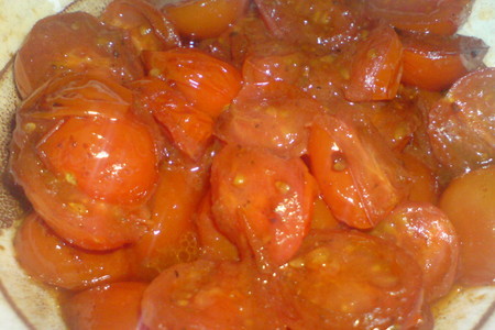 Мясо под пикантным сливочно-помидорным соусом: шаг 3
