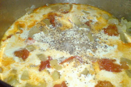 Крем-суп из запечённых помидоров и сельдерея: шаг 6