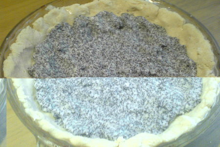 Песочный пирог с маковой начинкой и сметанным суфле: шаг 4