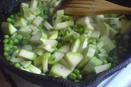 Паста с весенним соусом из зелёных овощей: шаг 4