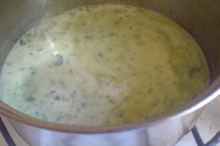 Суп-пюре с пореем и брокколи: шаг 5