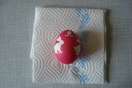 Яйца с рисунками: шаг 5