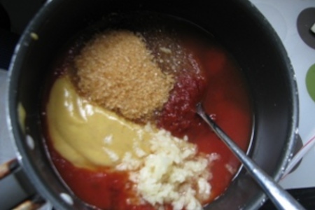 Ребрышки в остро-сладком соусе с картофелем по-итальянски: шаг 3