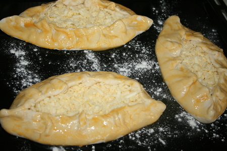 Хачапури по- аджарски (тесто на мацони): шаг 6