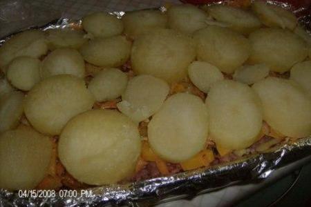 Картофельная запеканка с мясом: шаг 7