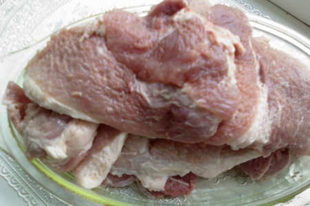 Хмельная свинина с имбирём: шаг 1