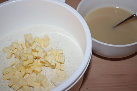 Медовое печенье (honey graham crackers) как основа для чизкейков и не только: шаг 2