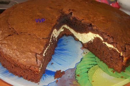 Шоколадно-творожный пирог: шаг 16