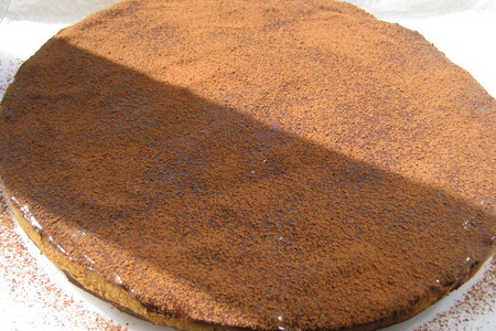 Шоколадно-арахисовый торт (chocolate peanut slice) - для тасиной мамы!: шаг 14
