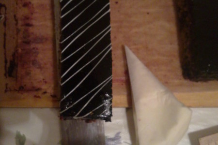 Моэлье шоколадное с черникой (дуэль): шаг 10