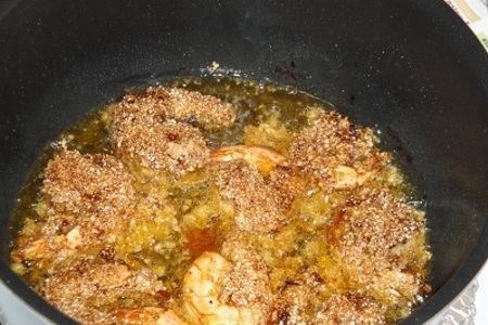 Острые креветки в соево-имбирном маринаде с чесноком: шаг 5