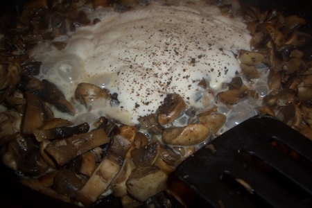 Пирог  с грибами "барыня": шаг 2