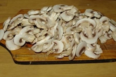 Мясо с грибами в зеленом соусе: шаг 2