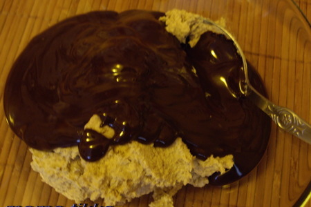 Шоколадно-каштановое пирожное без выпечки: шаг 4