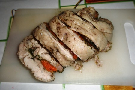 Курица по татарски с шпинатным рисом: шаг 4