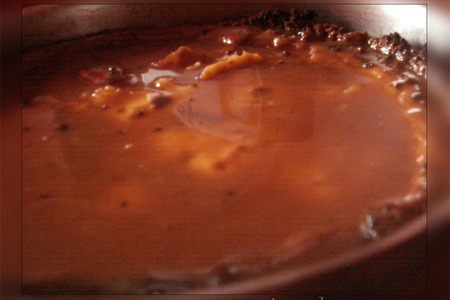 Чизкейк с карамелью (сливочный сыр для начники): шаг 9