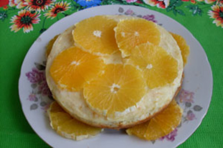 Чизкейк с апельсинами: шаг 6