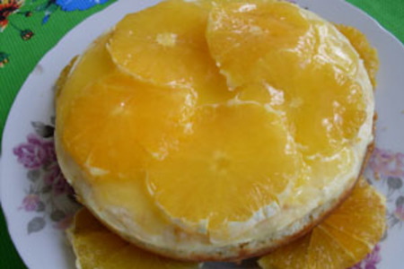Чизкейк с апельсинами: шаг 7