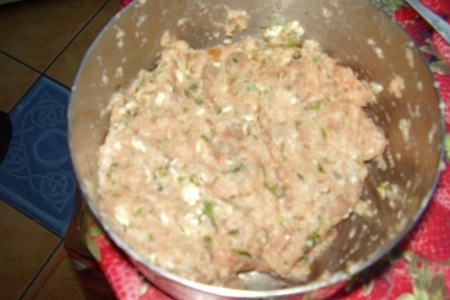 Рыбная колбаска с теплым салатом из овощей: шаг 5