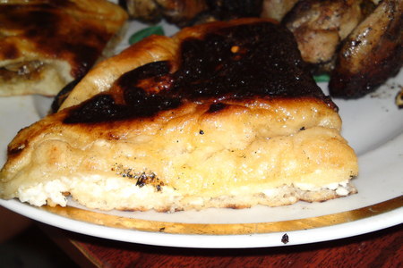 Хачапури с сыром и с зеленью: шаг 2