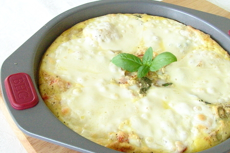 Закусочный пирог с картофельной корочкой в итальянском стиле: шаг 5