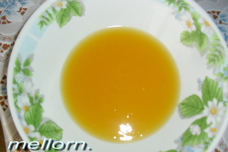 Молочно-цитрусовый десерт "апельсиновые брызги": шаг 1