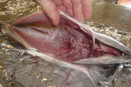 Острый тунец запечённый в горчично-медовом маринаде: шаг 2