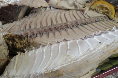 Острый тунец запечённый в горчично-медовом маринаде: шаг 8