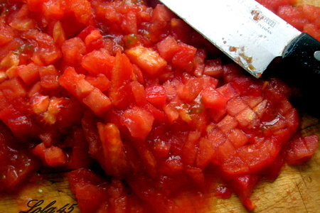 Острый томатный чечевичный суп: шаг 5