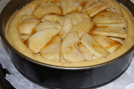 Тесто"нежное":пирог с яблоками и пирожки из него: шаг 6
