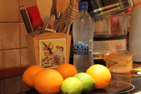 Освежающий апельсиновый напиток: шаг 1
