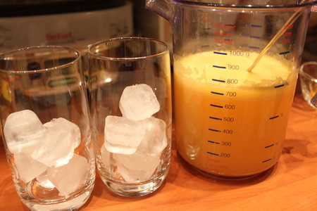 Освежающий апельсиновый напиток: шаг 2