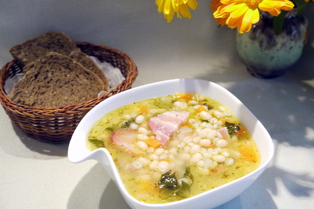 Густой суп с фасолью и перловкой: шаг 6