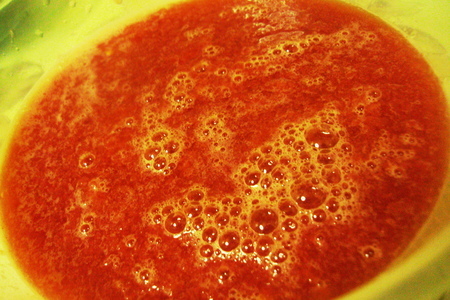 Холодный арбузный суп с фетой.: шаг 3