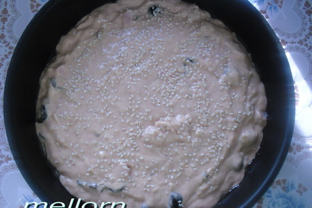 Томатный кекс с ветчиной, сыром и маслинами: шаг 5
