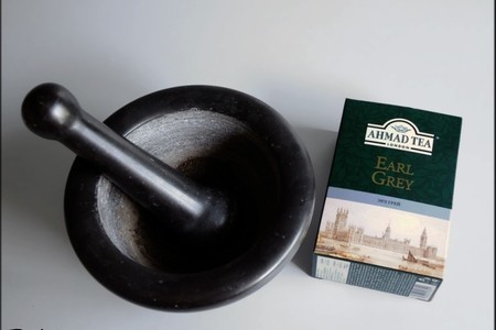 Шоколадная помадка с чайной крошкой и бергамотовым сиропом на основе earl grey.: шаг 2