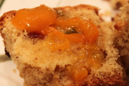 Английский фруктовый кекс с соусом из кумкватов: шаг 4