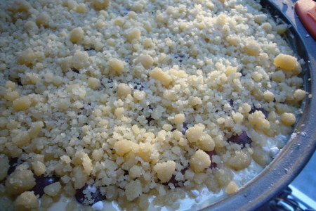 Пирог с крыжовником и карамельным штрейзелем(а-ля клафути).: шаг 2