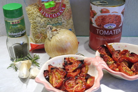 Томатный суп с фасолью, пастой и карамелизированными томатами: шаг 2