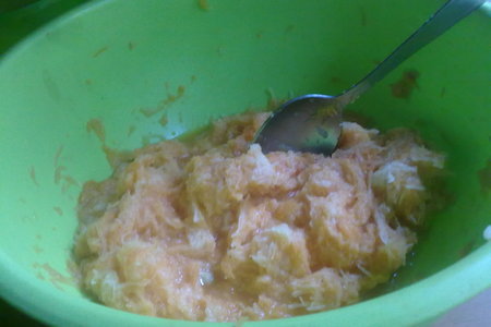 Тыквенно-картофельные оладьи "солнышко": шаг 1